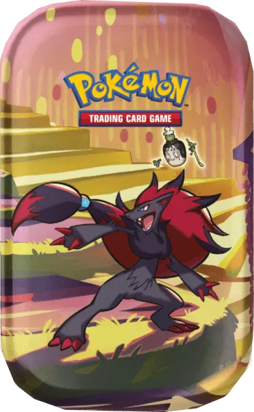 Pokemon Karmesin & Purpur Nebel der Sagen Mini Tin Zoroark